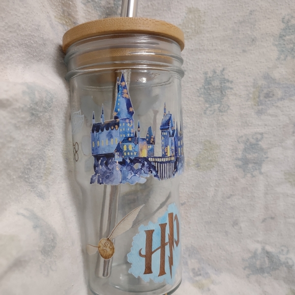 Harry Potter 22 oz glass tumbler - Picture 7 of 8